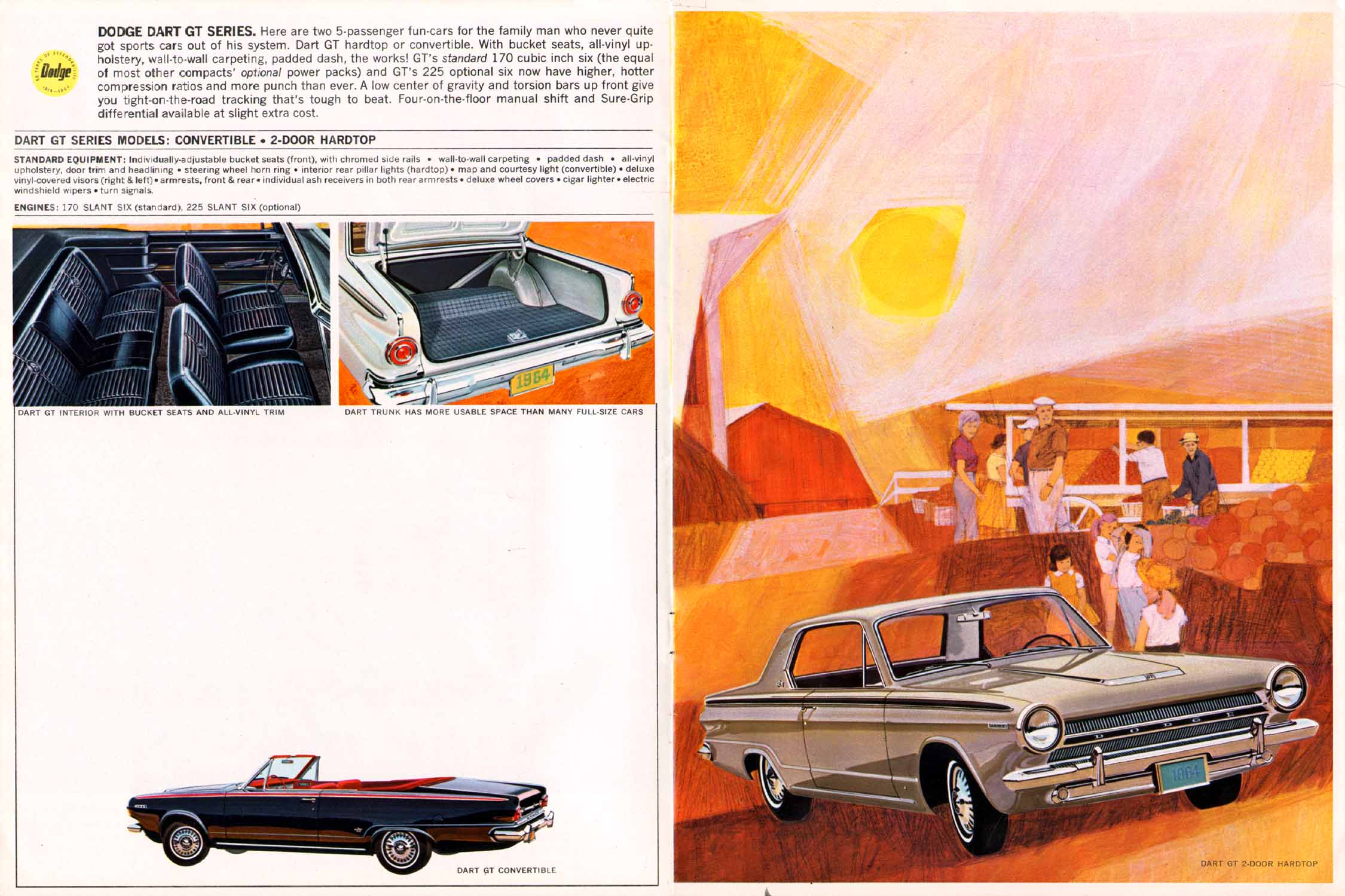 1964 Dodge Dart Brochure Page 6